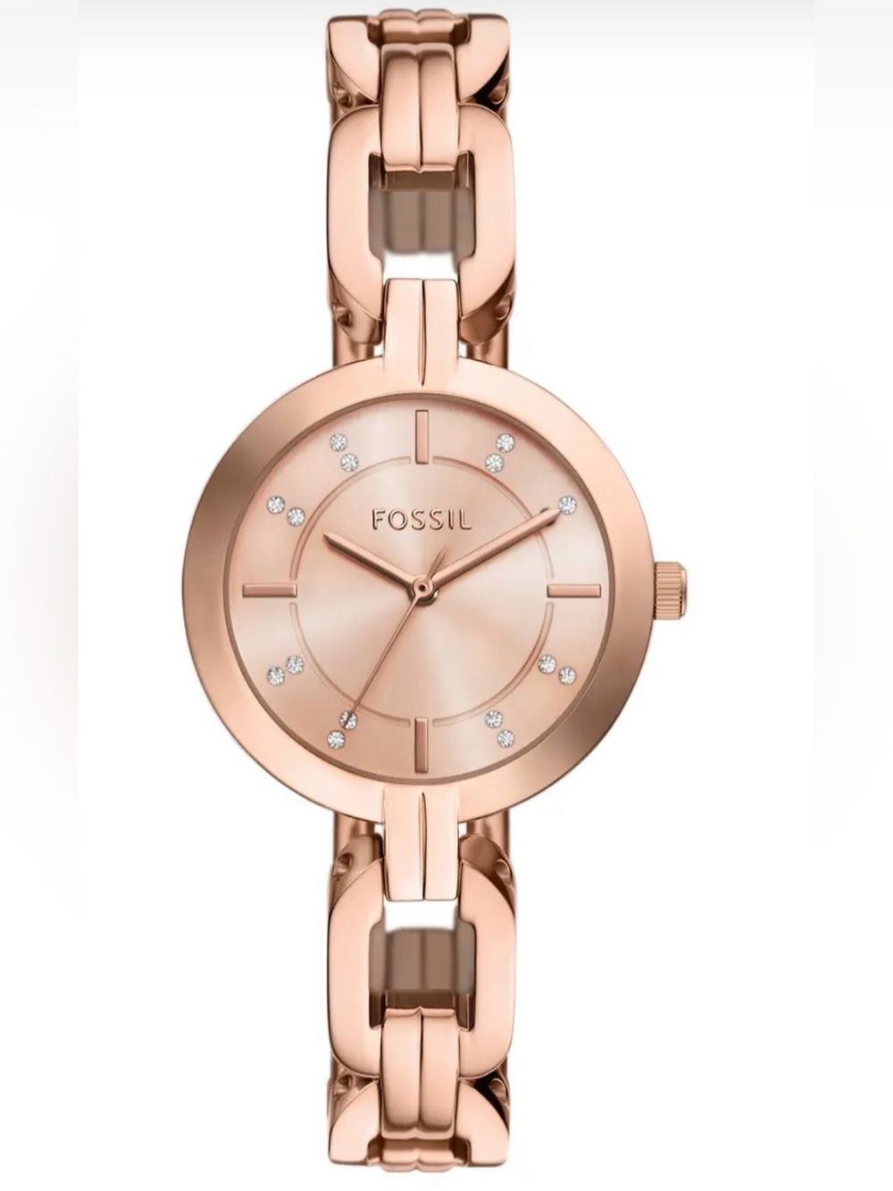 Fossil Kerrigan Rose Gold Bracelet Watch Nordstrom NWT